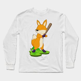 Fox Baseball Baseball bat Long Sleeve T-Shirt